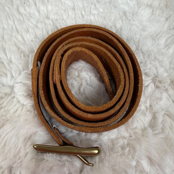 J. Crew Genuine Italian Leather Made in USA Women's Brown Belt - Picture 6 of 6